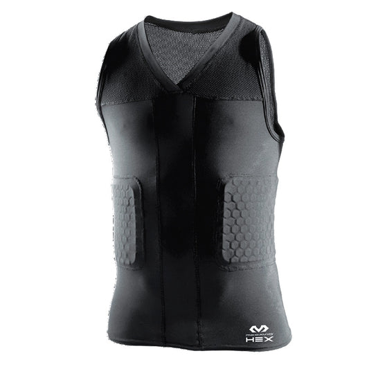 McDavid 7963 – Hex™ zaščitna kompresijska majica brez rokavov – barva: črna